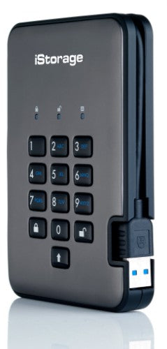 iStorage diskAshur PRO² SSD 256GB | Secure Portable Solid State Drive |FIPS 140-2 Level 3 certified | AES-XTS 256-bit Hardware Encryption | PIN protected | OS & Platform Independent |GDPR, TAA Compliant|Brute force hack defence | Dust/Water Resistant