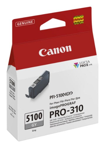 Canon 6959C001/PFI-5100GY Ink cartridge gray 233 Photos for Canon IPF PRO-310