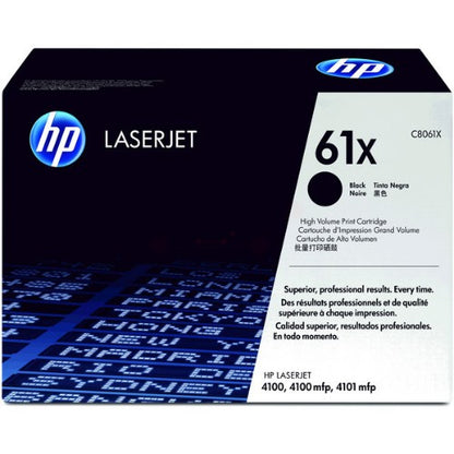 HP C8061X/61X Toner cartridge black high-capacity, 10K pages ISO/IEC 19752 for HP LaserJet 4100