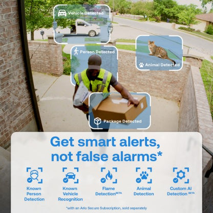 Arlo Essential 3 XL 2K Security Camera 3-cam