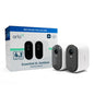 Arlo Essential 2K XL Outdoor Security Camera, 2-pack