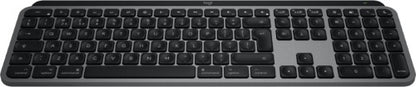 Logitech MX Keys S for Mac keyboard Office RF Wireless + Bluetooth QWERTY UK English Aluminium, Black