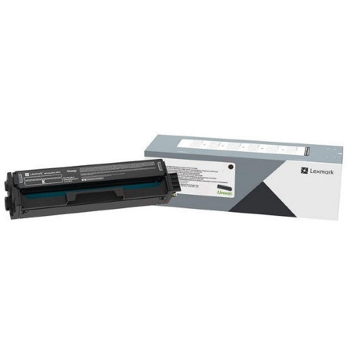 Lexmark C332HK0 Toner-kit black return program, 3K pages ISO/IEC 19798 for Lexmark C 3326