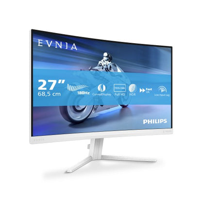 Philips Evnia 5000 27M2C5201L/00 computer monitor 68.6 cm (27") 1920 x 1080 pixels Full HD LCD White