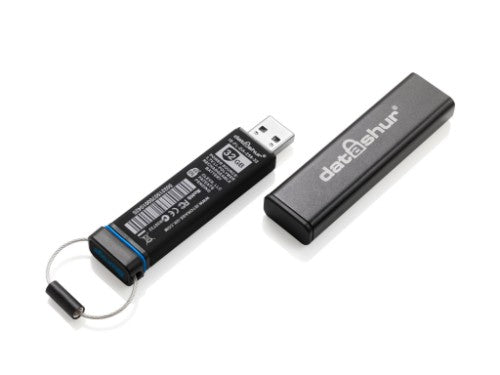 iStorage datAshur 8 GB | Secure Flash Drive | FIPS 140-2 Level 3 Certified |AES-CBC 256-bit Hardware Encryption | OS & Platform Independent | Type A