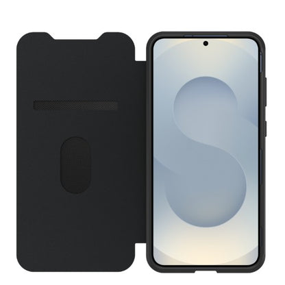 OtterBox React Folio Series for Samsung Galaxy S25+, transparent/black