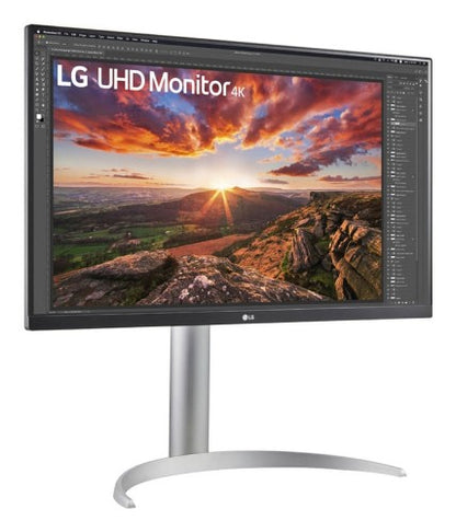 LG 27UP850K-W computer monitor 68.6 cm (27") 3840 x 2160 pixels 4K Ultra HD LED Silver, White
