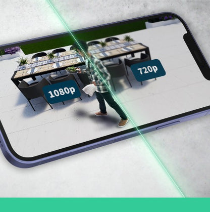 Arlo Essential FHD Outdoor Security Camera & 2-Wall Mount, 2-pack