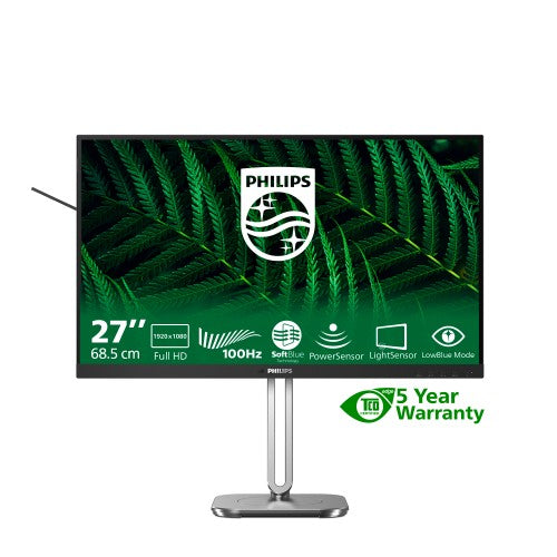 Philips 5000 series 27B2G5200/00 computer monitor 68.6 cm (27") 1920 x 1080 pixels Full HD LCD Anthracite