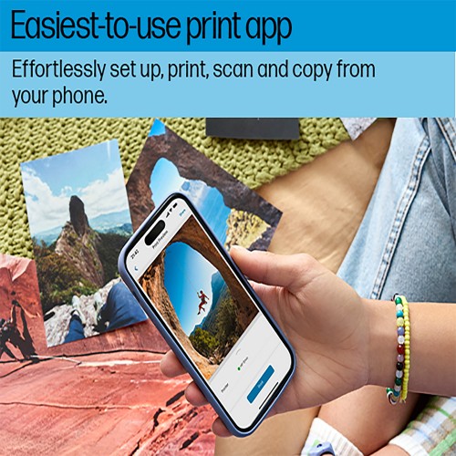HP ENVY 6520e Wireless All-in-One Color Printer, Instant Ink; Photo printing