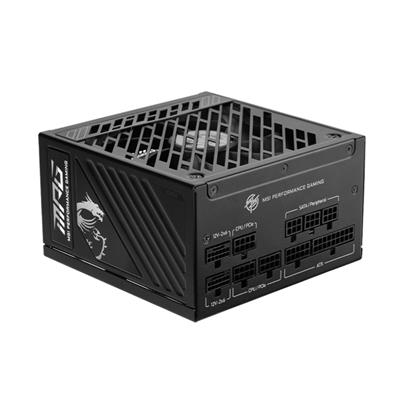 MSI MPG A1000GS PCIE5 power supply unit 1000 W 24-pin ATX ATX Black