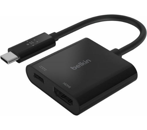 Belkin AVC002BTBK laptop dock/port replicator USB 3.2 Gen 1 (3.1 Gen 1) Type-C Black