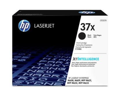 HP CF237X/37X Toner cartridge high-capacity, 25K pages ISO/IEC 19752 for HP E 60055/LaserJet M 608/LaserJet M 631