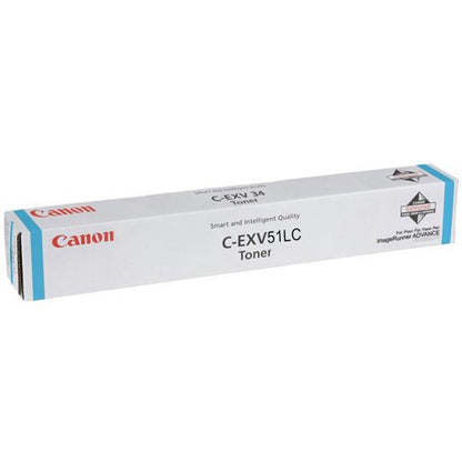 Canon 0485C002/C-EXV51LC Toner-kit cyan, 26K pages/5% for Canon IR-C 5535
