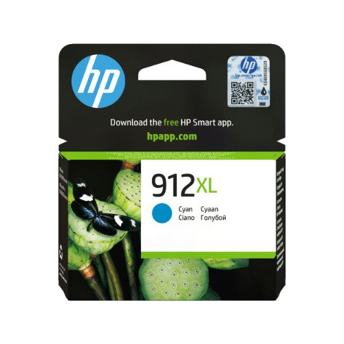 HP 3YL81AE/912XL Ink cartridge cyan high-capacity, 825 pages 9.9ml for HP OJ Pro 8010/e/8020