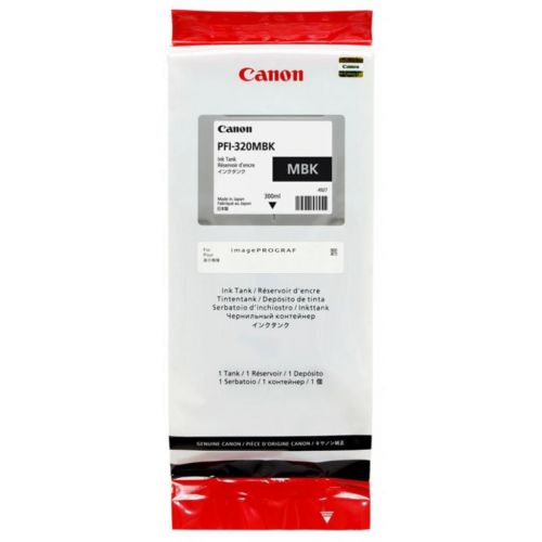 Canon 2889C001/PFI-320MBK Ink cartridge black matt 300ml for Canon IPF GP-200/TM-200/TM-255