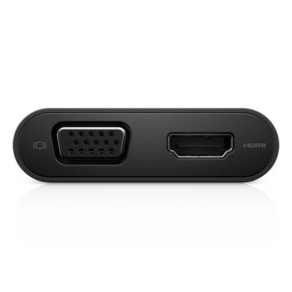 DELL USB-C - HDMI / VGA / Ethernet / USB 3.0, Black