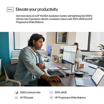 HP Series 5 Pro 24 inch WUXGA Monitor - 524pn PVC Free