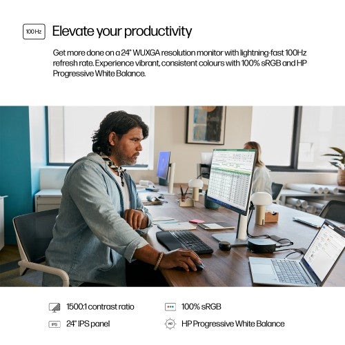 HP Series 5 Pro 24 inch WUXGA Monitor - 524pn