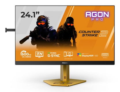AOC AGON PRO CS24A computer monitor 61.2 cm (24.1") 1920 x 1080 pixels Full HD LED Black