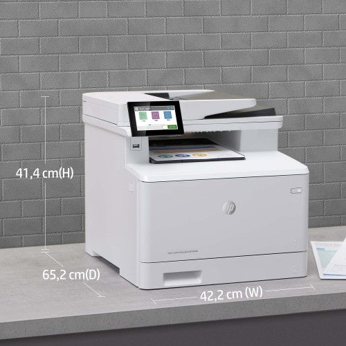 HP Color LaserJet Enterprise LaserJet Enterprise M480f Multifunction Color Printer, Ethernet Only; Copier, Scanner