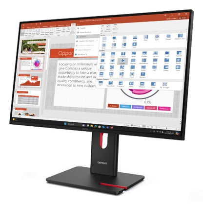 Lenovo ThinkVision T27-40 computer monitor 68.6 cm (27") 1920 x 1080 pixels Full HD LED Black