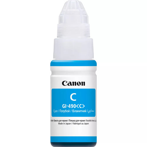 Canon 0664C001/GI-490C Ink bottle cyan, 7K pages 70ml for Canon Pixma G 1400