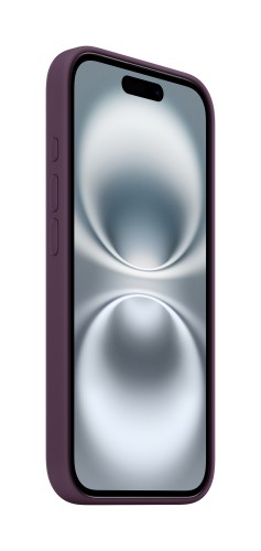 Apple iPhone 16 Silicone Case with MagSafe - Plum