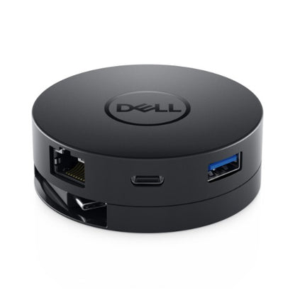 DELL Mobile Adapter DA300 Wired USB 3.2 Gen 2 (3.1 Gen 2) Type-C Black