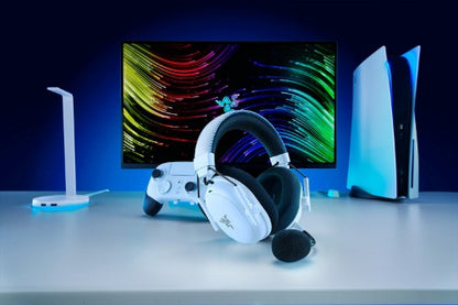 Razer BlackShark V3 Pro Headset Wired & Wireless Head-band Gaming USB Type-A Bluetooth White
