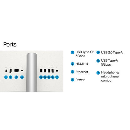 HP Next Gen AI 27-ct2001na Copilot+ PC AMD Ryzen AI 7 350 68.6 cm (27") 1920 x 1080 pixels All-in-One PC 16 GB DDR5-SDRAM 2 TB SSD Windows 11 Home Wi-Fi 6 (802.11ax) White