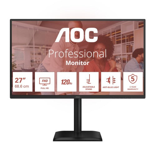 AOC 27E4CV computer monitor 68.6 cm (27") 1920 x 1080 pixels Full HD LED Black