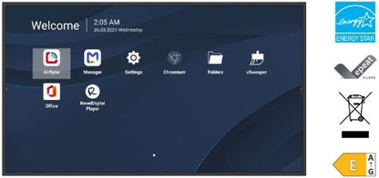 Viewsonic 86" 4K Commercial Display with ProAV Integration