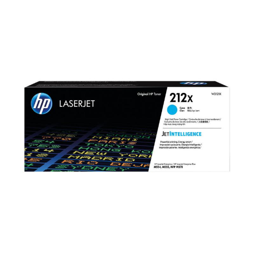 HP W2121X/212X Toner cartridge cyan, 10K pages ISO/IEC 19752 for HP CLJ M 554