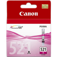 Canon 2935B001/CLI-521M Ink cartridge magenta, 445 pages ISO/IEC 24711 205 Photos 9ml for Canon Pixma IP 3600/MP 980