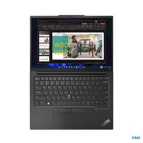 Lenovo ThinkPad E14 Gen 5 (Intel) Intel® Core™ i5 i5-1335U Laptop 35.6 cm (14") WUXGA 8 GB DDR4-SDRAM 256 GB SSD Wi-Fi 6 (802.11ax) Windows 11 Pro UK English Graphite, Black