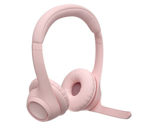 Logitech 981-001412 headphones/headset Wireless Head-band Office/Call center Bluetooth Rose