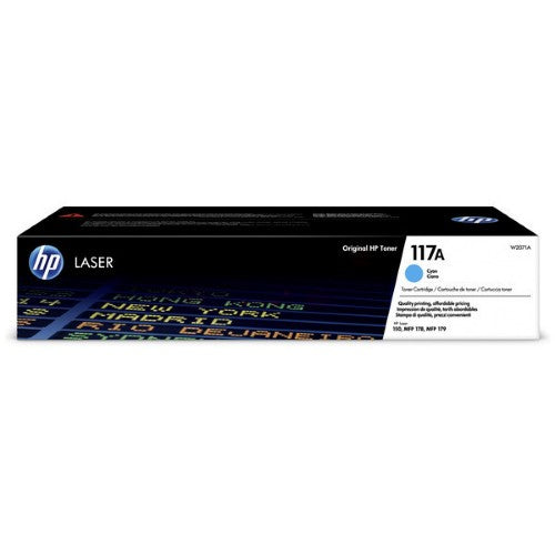 HP W2071A/117A Toner-kit cyan, 700 pages ISO/IEC 19798 for HP Color Laser 150