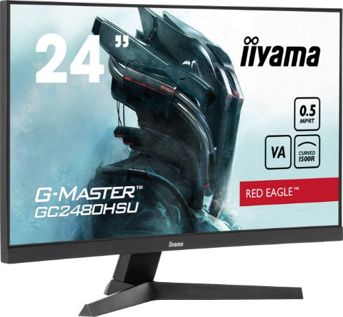 iiyama G-MASTER GC2480HSU-B1 computer monitor 59.9 cm (23.6") 1920 x 1080 pixels Full HD LED Black