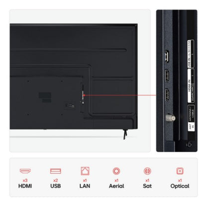 LG UHD AI 75UA75006LA 190.5 cm (75") 4K Ultra HD Smart TV Wi-Fi Black