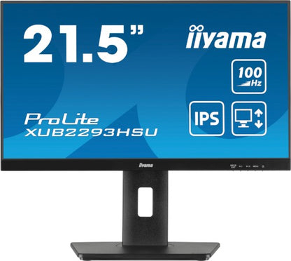 iiyama ProLite XUB2293HSU-B7 computer monitor 54.6 cm (21.5") 1920 x 1080 pixels Full HD LED Black