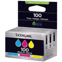 Lexmark 14N0849 ink cartridge 3 pc(s) Original Cyan, Magenta, Yellow