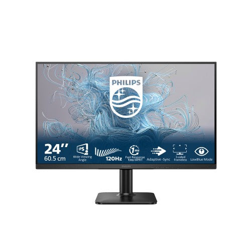 Philips 1000 series 24E2N1110/00 computer monitor 60.5 cm (23.8") 1920 x 1080 pixels Full HD LCD Black