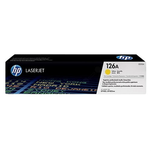 HP CE312A/126A Toner yellow, 1K pages ISO/IEC 19798 for HP LJ Pro CP 1025