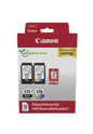 Canon 5438C004/PG-575/CL-576 Printhead cartridge multi pack black + color +50 sheet Photopaper PVP 5,6ml + 6,2ml Pack=2 for Canon Pixma TS 3550 i