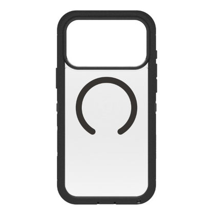 OtterBox Defender Pro XT Clear Series for Apple iPhone 17 Pro Max, transparent/black - No Retail Packaging