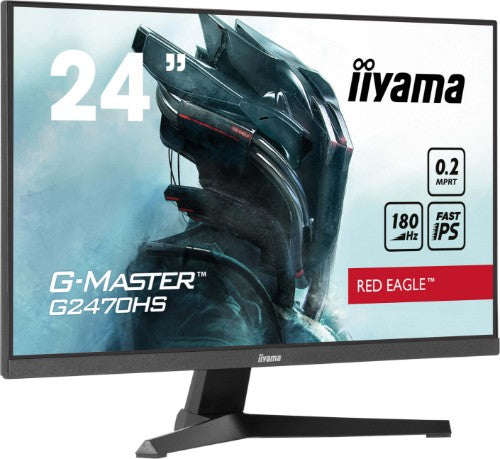 iiyama G-MASTER G2470HS-B1 computer monitor 60.5 cm (23.8") 1920 x 1080 pixels Full HD LCD Black