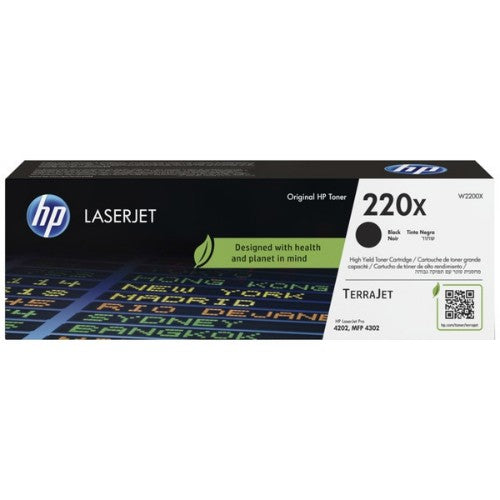 HP W2200X/220X Toner cartridge black high-capacity, 7.5K pages ISO/IEC 19798 for HP CLJ Pro 4202