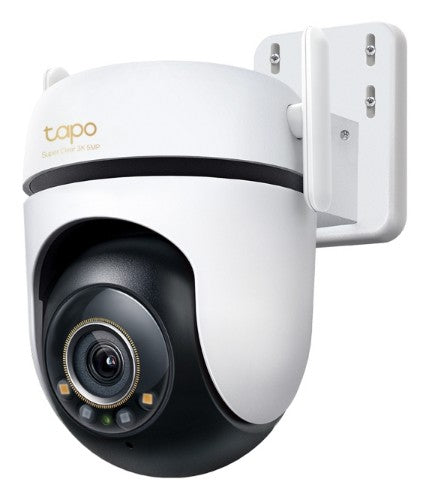 TP-Link Outdoor Pan/Tilt Security Wi-Fi Camera SPEC: 3K 5MP (2880x1620), 2.4 GHz, 2 × External Antennas, 1 × Ethernet Port, Horizontal 360º