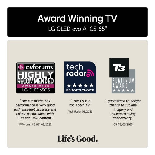LG OLED65C56LB.AEK TV 165.1 cm (65") 4K Ultra HD Smart TV Wi-Fi Brown